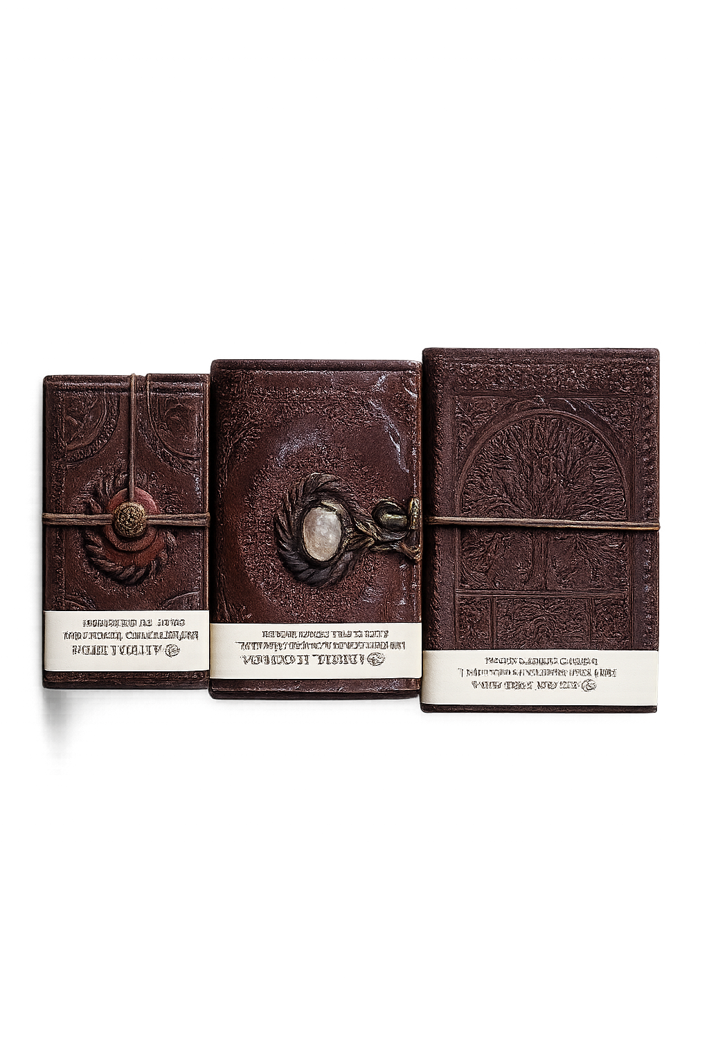 Premium Vintage Embossed Leather Diary – Artisan Collection