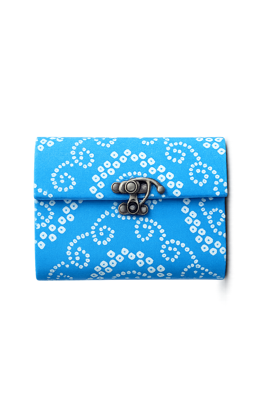 Blue Printed Diary – Contemporary Dot Pattern Edition