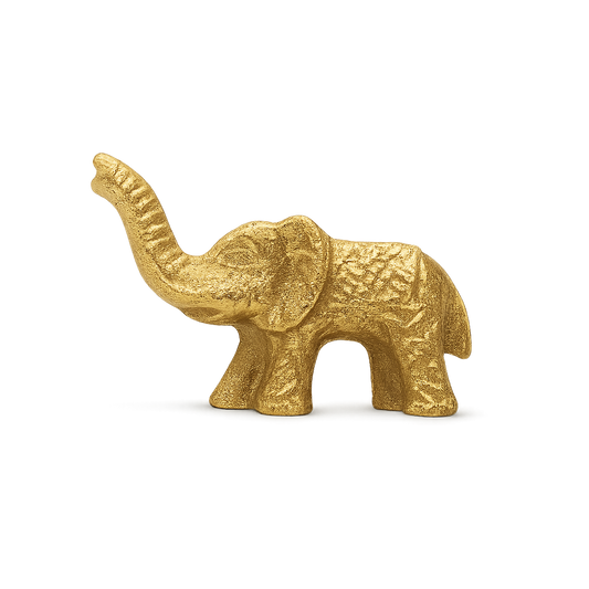 Handcrafted Metal Elephant