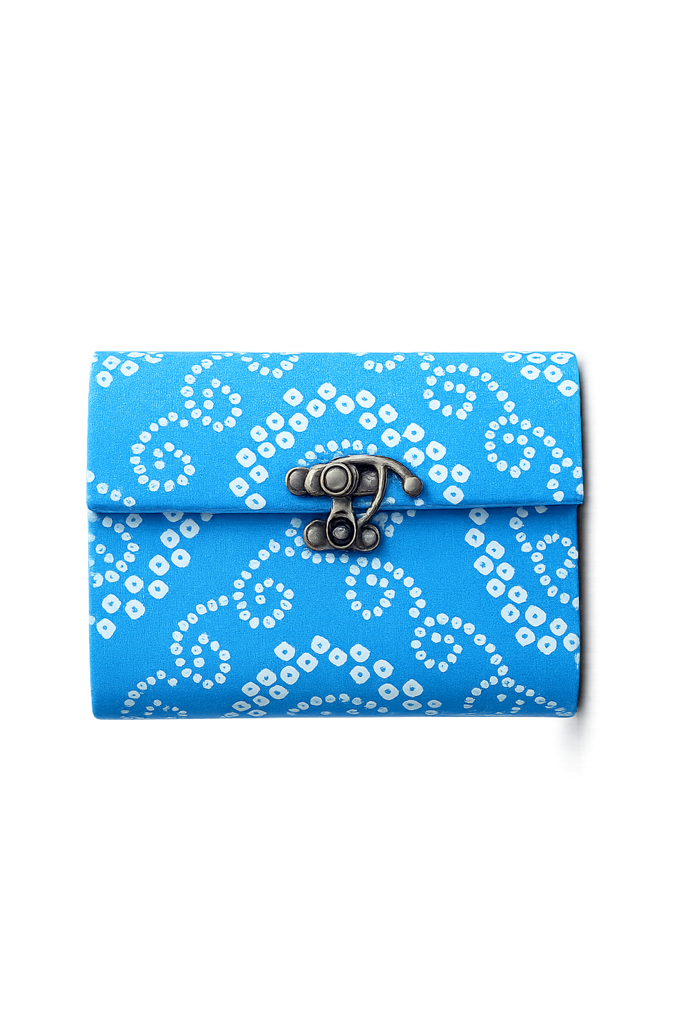 Blue Printed Diary – Contemporary Dot Pattern Edition