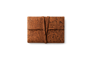 Luxury Embossed Leather Diary with Vintage Lock – Heritage Edition 1
