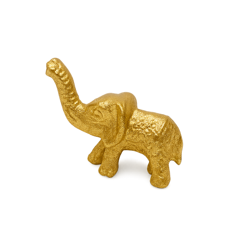 Handcrafted Metal Elephant