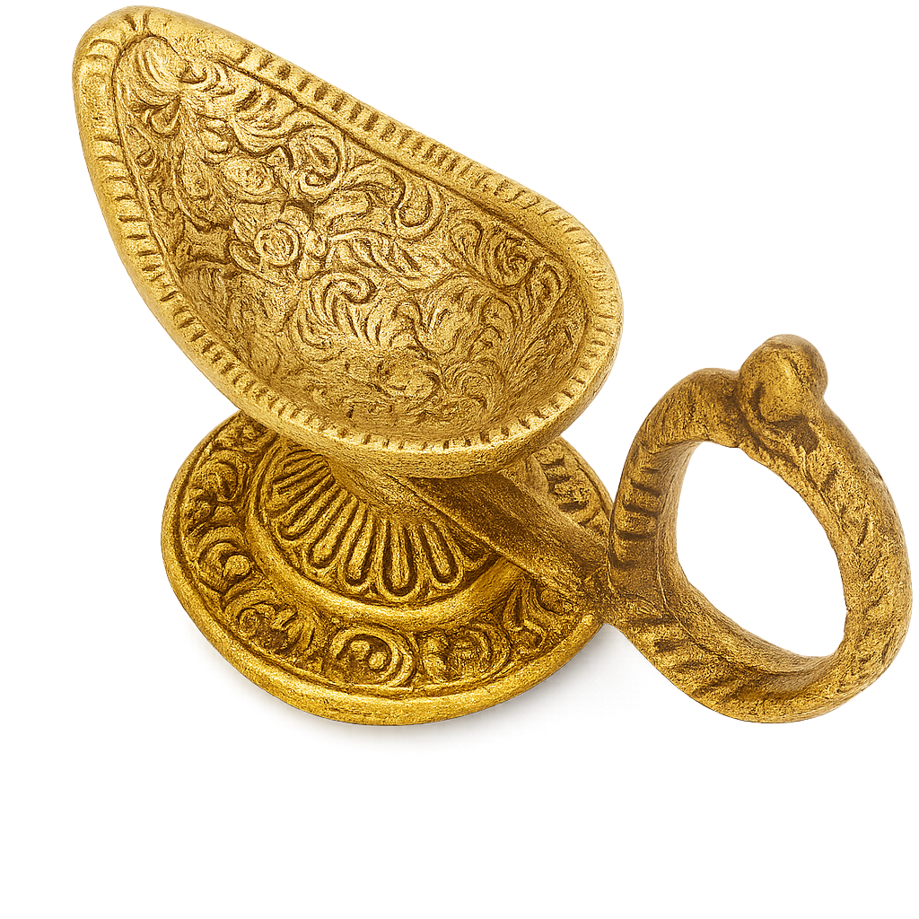 Handicraft Metal Diya