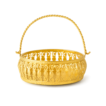 Handicrafted Iron Basket