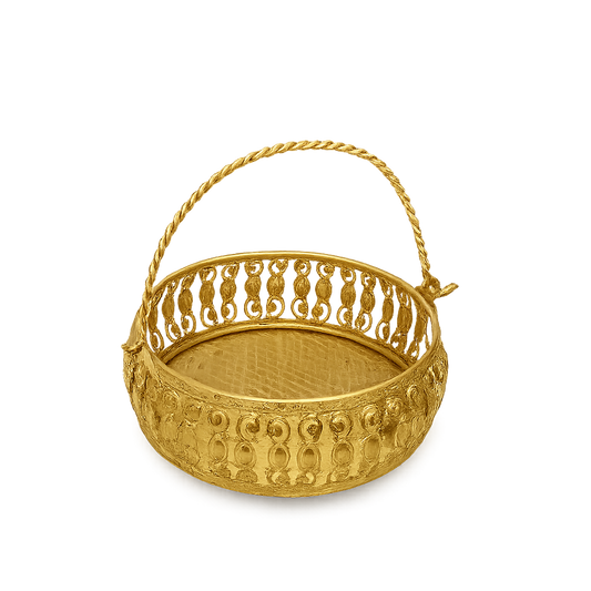Handicrafted Iron Basket