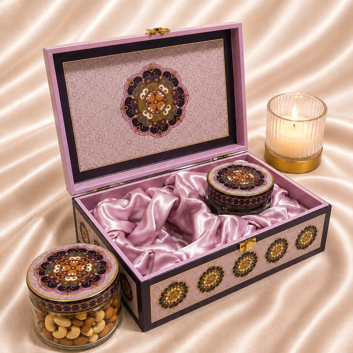 Majestic Mandala 2-Jar - Corporate Diwali Gift Hamper