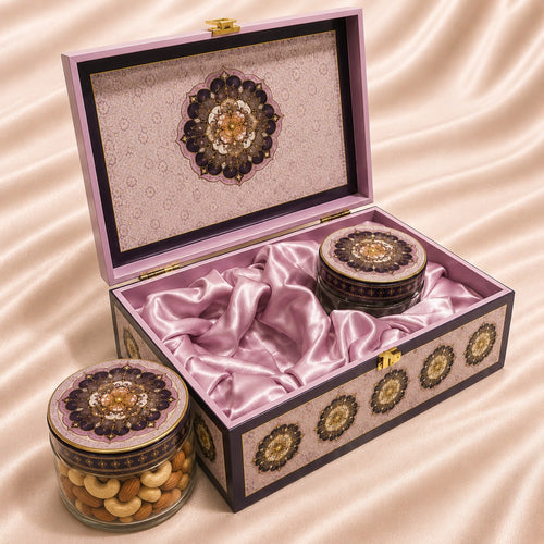 Majestic Mandala 2-Jar - Corporate Diwali Gift Hamper