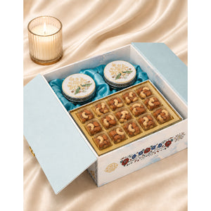 Mango Wood Jar & Cavity - Corporate Diwali Gift Hamper
