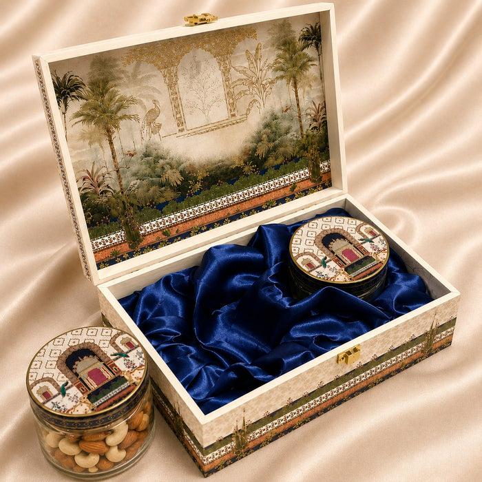 Pichwai 2-Jar - Corporate Diwali Gift Hamper