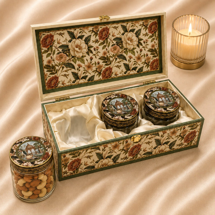 Royal Garden 3-Jar - Corporate Diwali Gift Hamper