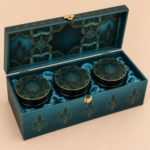 Blue Mystic 3-Jar - Corporate Diwali Gift Hamper