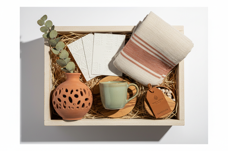 Premium, craft-led gifting solutions designed to nurture professional relationships, express gratitude, and leave a memorable impression aligned with your brand.