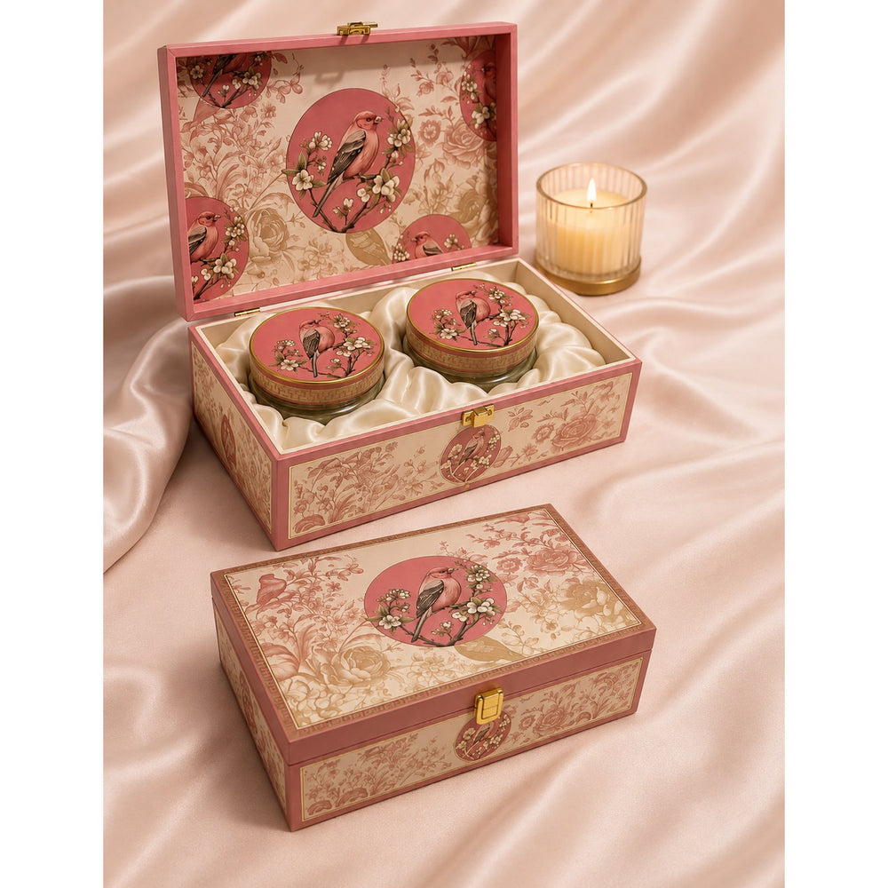 Pink Bird 2-Jar - Corporate Diwali Gift Hamper