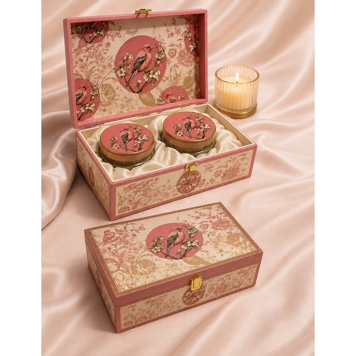 Pink Bird 2-Jar - Corporate Diwali Gift Hamper