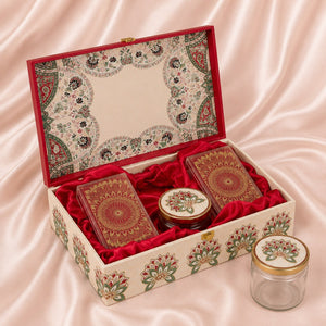 Floral Lotus Chocolate & Jar - Corporate Diwali Gift Hamper