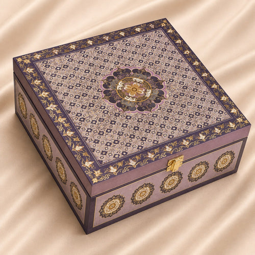 Lavender Mandala 4-Jar - Corporate Diwali Gift Hamper