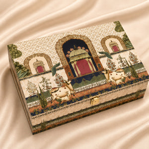 Pichwai 2-Jar - Corporate Diwali Gift Hamper