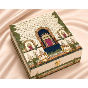 Pichwai 4-Jar - Corporate Diwali Gift Hamper