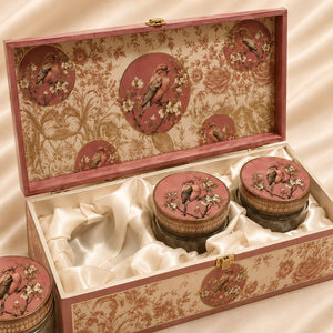 Pink Bird 3-Jar - Corporate Diwali Gift Hamper