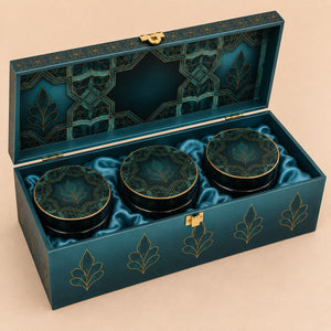 Blue Mystic 3-Jar - Corporate Diwali Gift Hamper